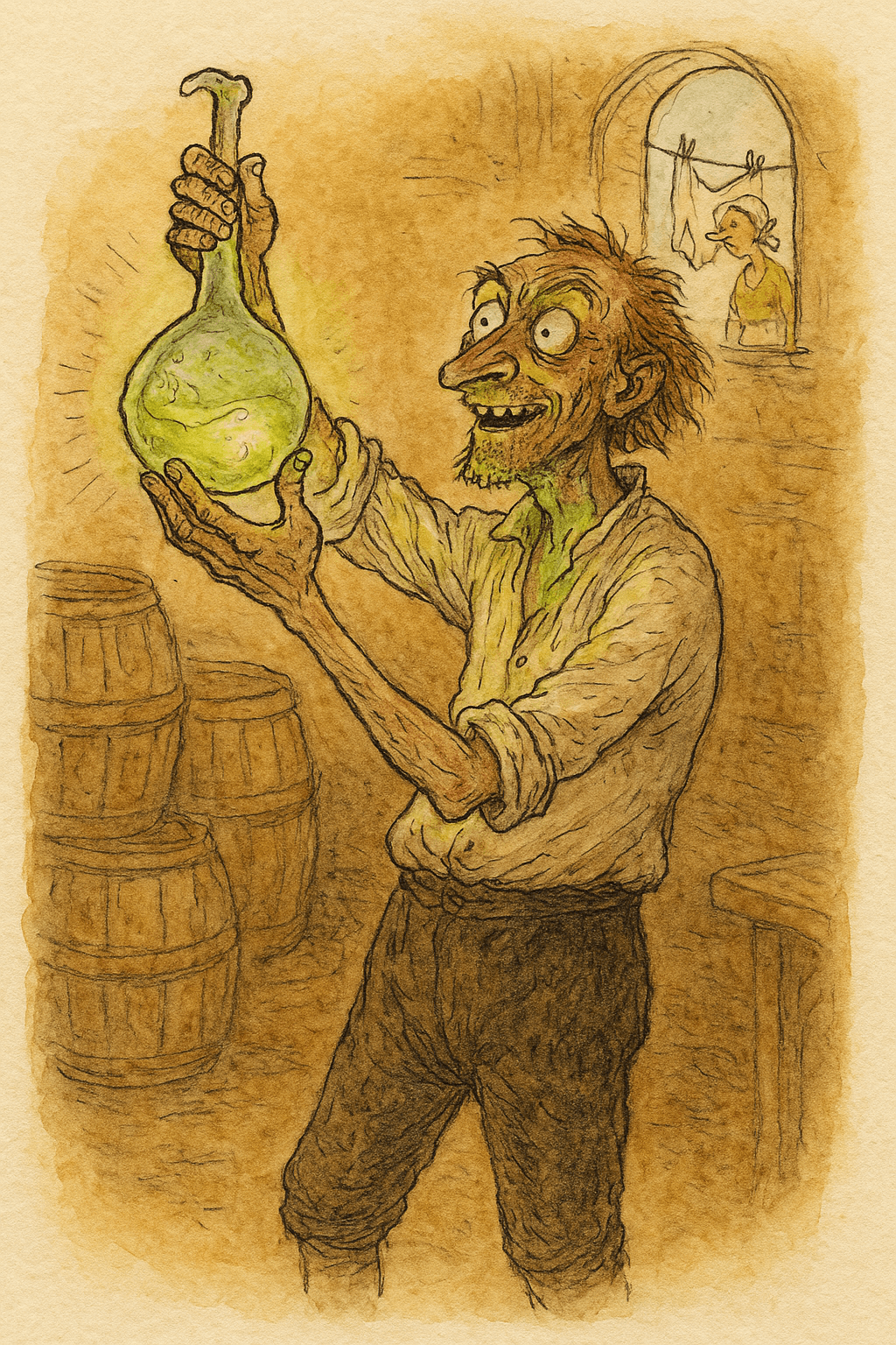 The Man Who Boiled His Own Urine and Found Light