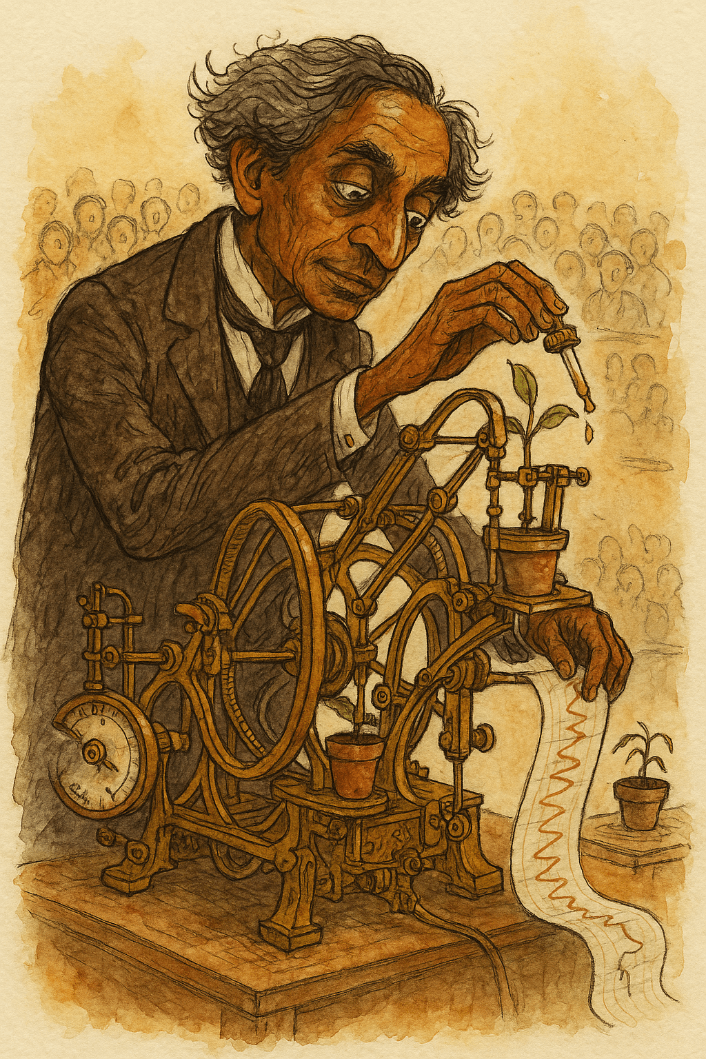 The Man Who Listened to Plants Die